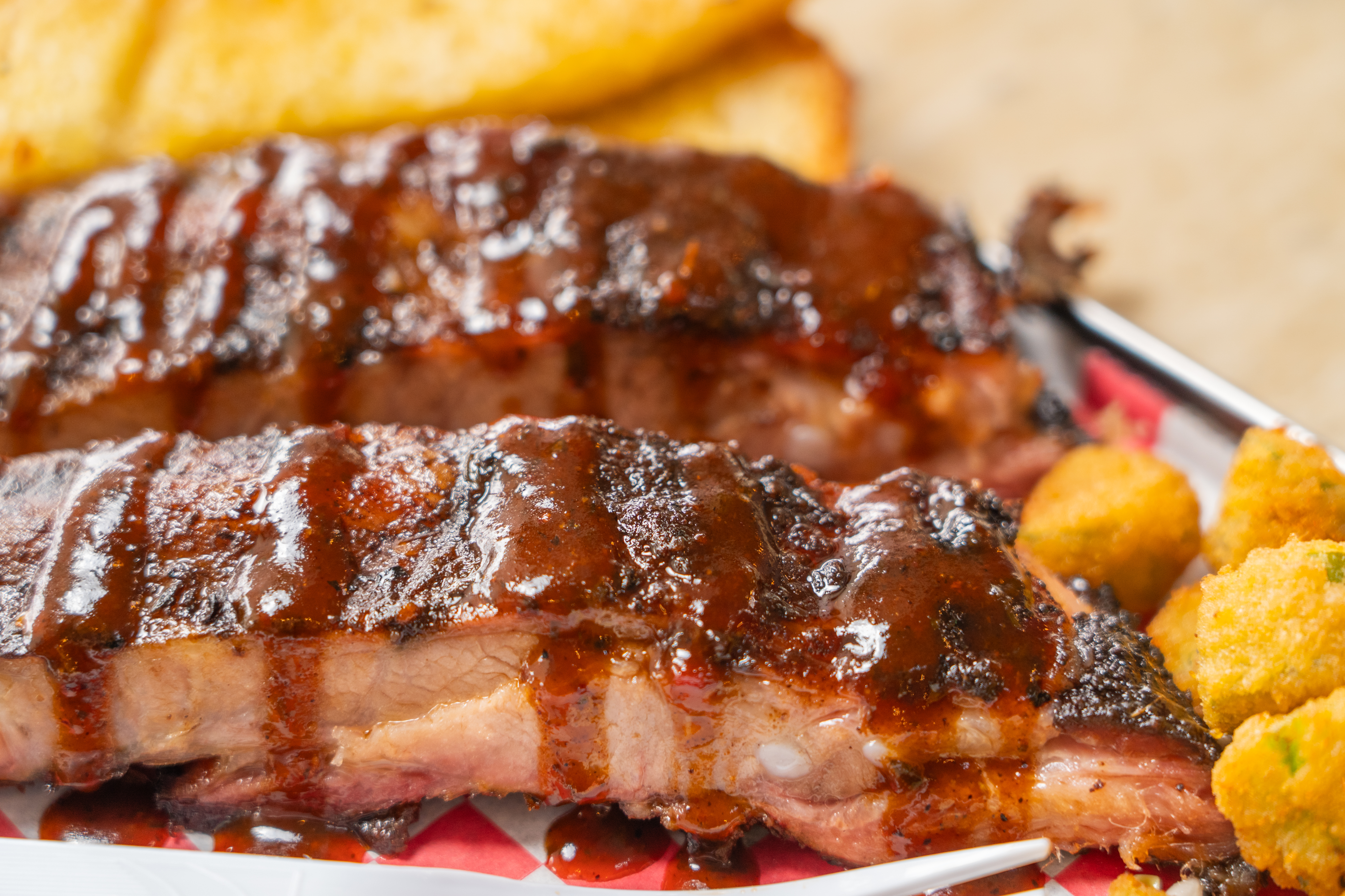 27 Smoked Caribean Spare Ribs